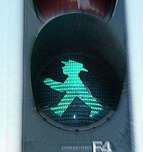 El famoso "ampelmännchen" berlines